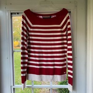 Vineyard Vines Women’s Red & White Sweater XS